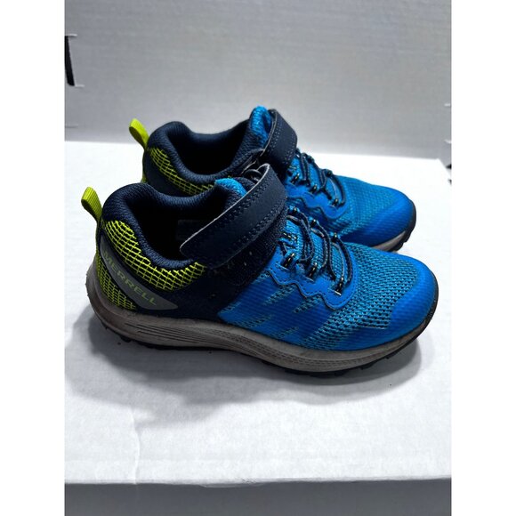 Merrell Nova 3 child blue sneakers boys size 12 M - Picture 6 of 8
